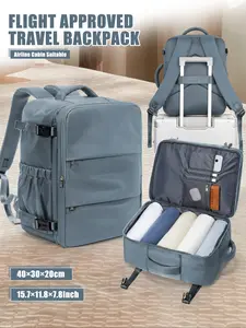 Hiking Backpack Ryanair Airline 40x30x20 Bag, Cabin Bag, Flight Hand Luggage, Carry-On Shoulder Bag, Casual Daily Commute Business Bag