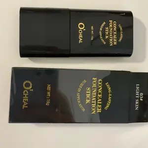 Dual-ended Eraser Foundation Stick 2-in-1 Nose Shadow Fixer Concealer for Acne Marks Highlighting Makeup Cosmetic 01# Ivory Shade Color Changing Full Coverage 01#Ivory