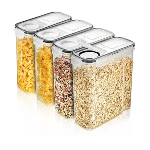 Sorbus Food Sto rage Dispensers with Airtight Lids 4-Pack