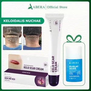 Abera Kelo Scar Cream - Fades Keloids, Hypertrophic Scars, Surgical Scars, Onion Extract - 20g