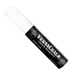 VersaChalk White Liquid Chalk Marker Jumbo - 15 mm tip