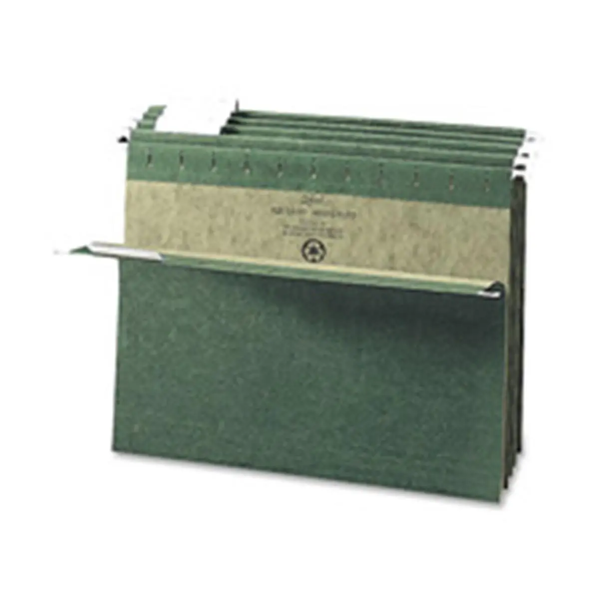 Smead Manufacturing Company SMD64055 Hanging Folders- .2 Tab Cut- Letter Size- Standard Green