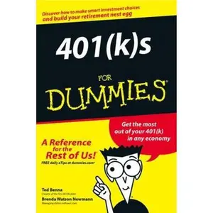 USED-401(k)S for Dummies by Benna, Ted (Paperback)