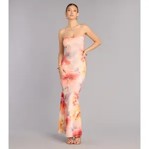 Paradise Ready Floral Maxi Dress