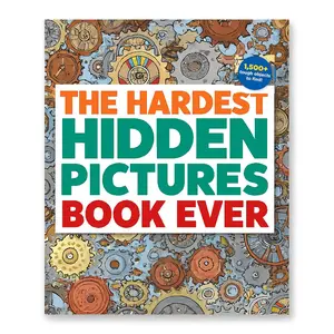 The Hardest Hidden Pictures Book Ever (Hidden Pictures Puzzles) Ultra-Challenging Seek & Find Puzzles, Boost Concentration & Vocabulary, Screen-Free Fun Activity Book