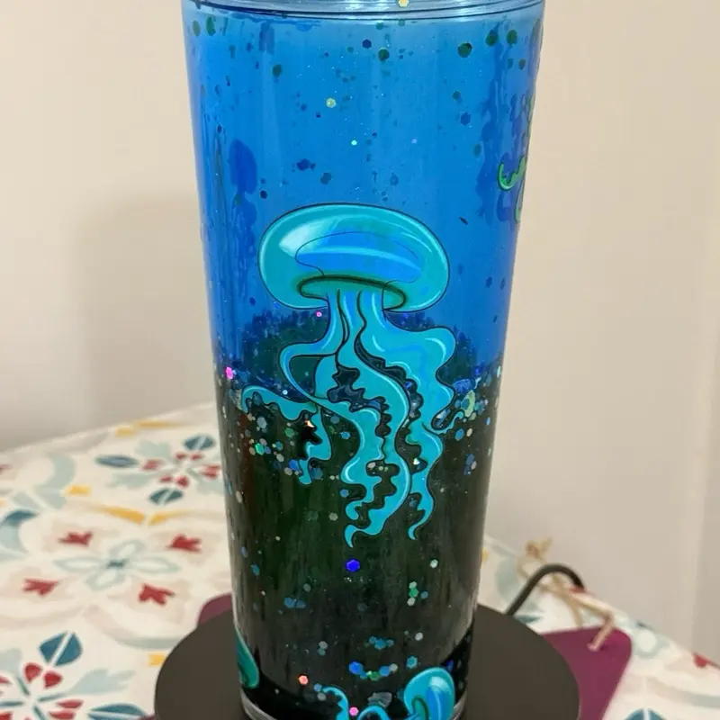 Vaso 24 oz efecto lava