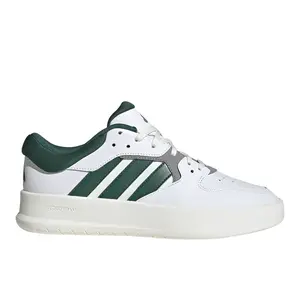 adidas Mens Court 24 Tennis Sneakers Shoes - Green, White