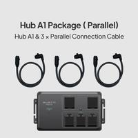 Hub A1 & 3 × Parallel Connection Cable