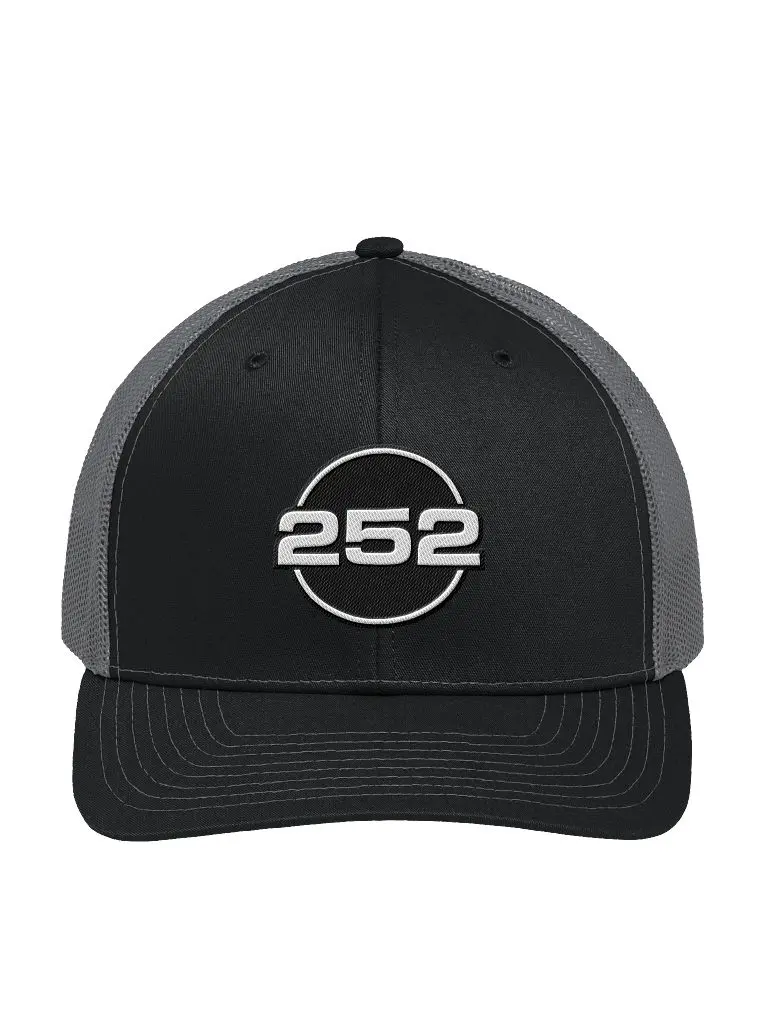 Embroidered 252 Badge Premium Richardson Trucker Hat