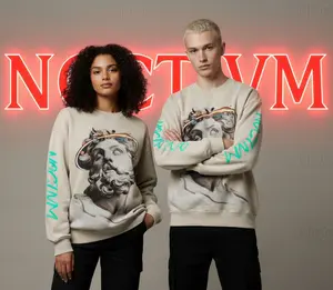 NOCTIVM “Aeternum Reign” Oversized Sweatshirt