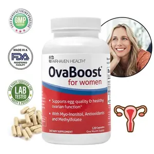 Fairhaven Health OvaBoost Female Fertility Supplement & Improve Egg Quality Vitamin Healthcare Fitness Dietary