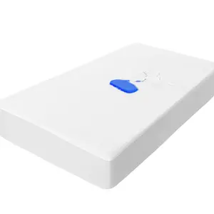 NTBAY Cotton Terry Waterproof Mattress Protector, Breathable Mattress Pad Cover, 1 Count Christmas Decor Bedding Quilted Mattres Cover for Bedroom, Guest Room, Apartment, School, Christmas Gifts, Christmas Decorations