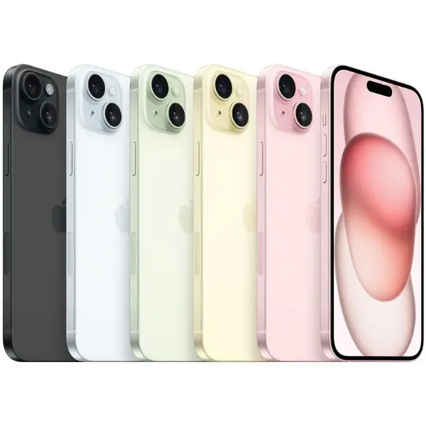Refurbished Apple iPhone 15 (Fully Unlocked) 128GB All Colors - Acceptable with 1 Year Warranty by BITB