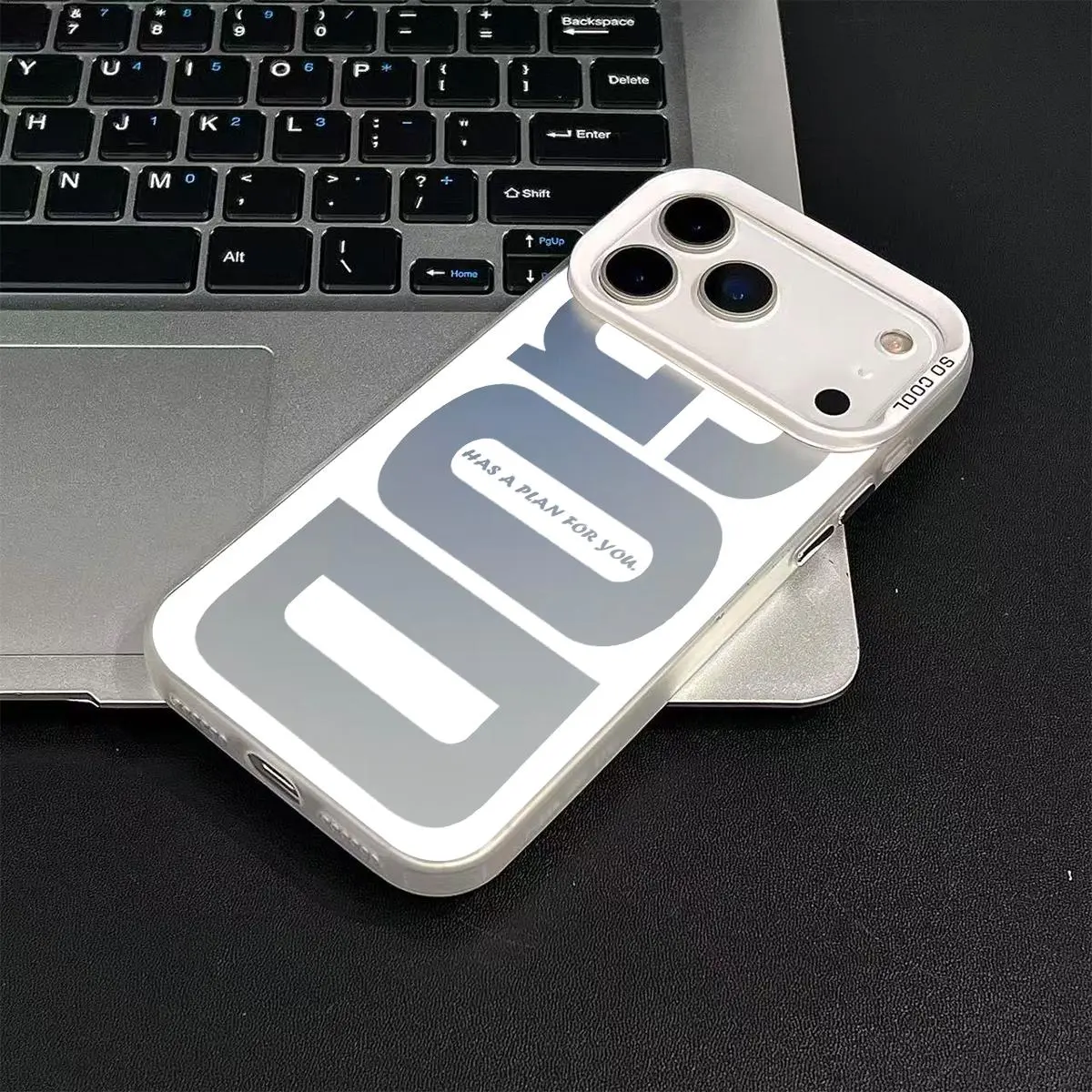 "God Has A Plan for You Pattern Soft Magnetic Phone Case, Shockproof Protective Casing for iPhone 7/8/X/XR/11/12/13/14/15/16/17 Pro Max Plus, Smartphone Handheld Devices Protection Cover"
