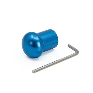 1PC Attenuator Bead Attachment for Tuning Forks – Enhances Vibration Transfer, Tactile Stimulation - Sound Healing and Biofield Harmonization | Blue