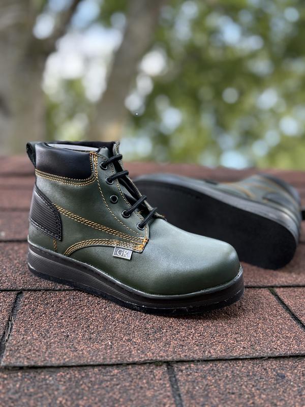 Roofing Work Boots, Grey Roof