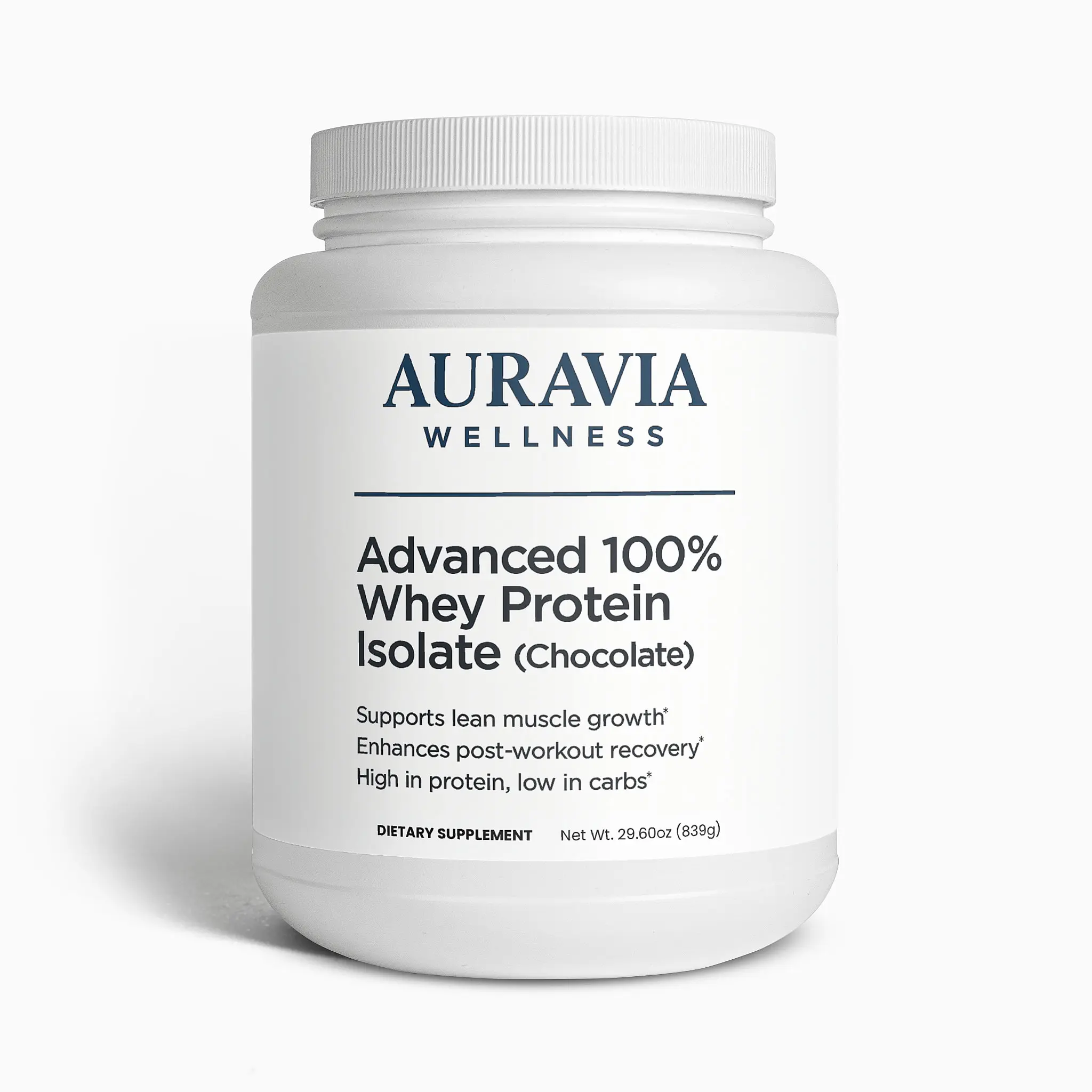 Auravia Wellness Advanced 100% Whey Protein Isolate (Chocolate)