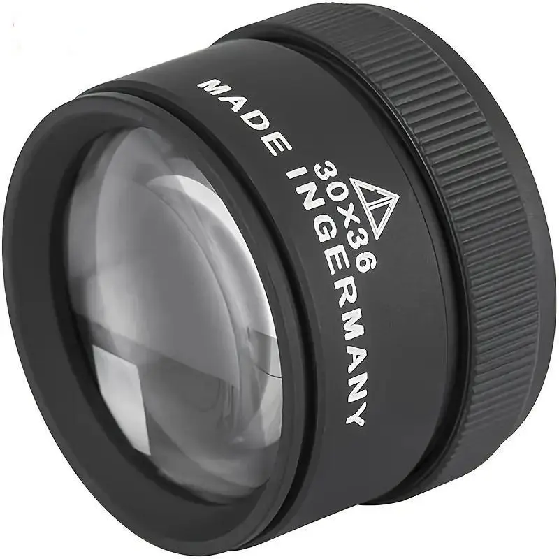 30X Magnifier, Portable Optical Jewelry Magnifying Glass for Elderly & Office Use, office gadgets, Desk Accessories, Work Accessories, Unique Gift