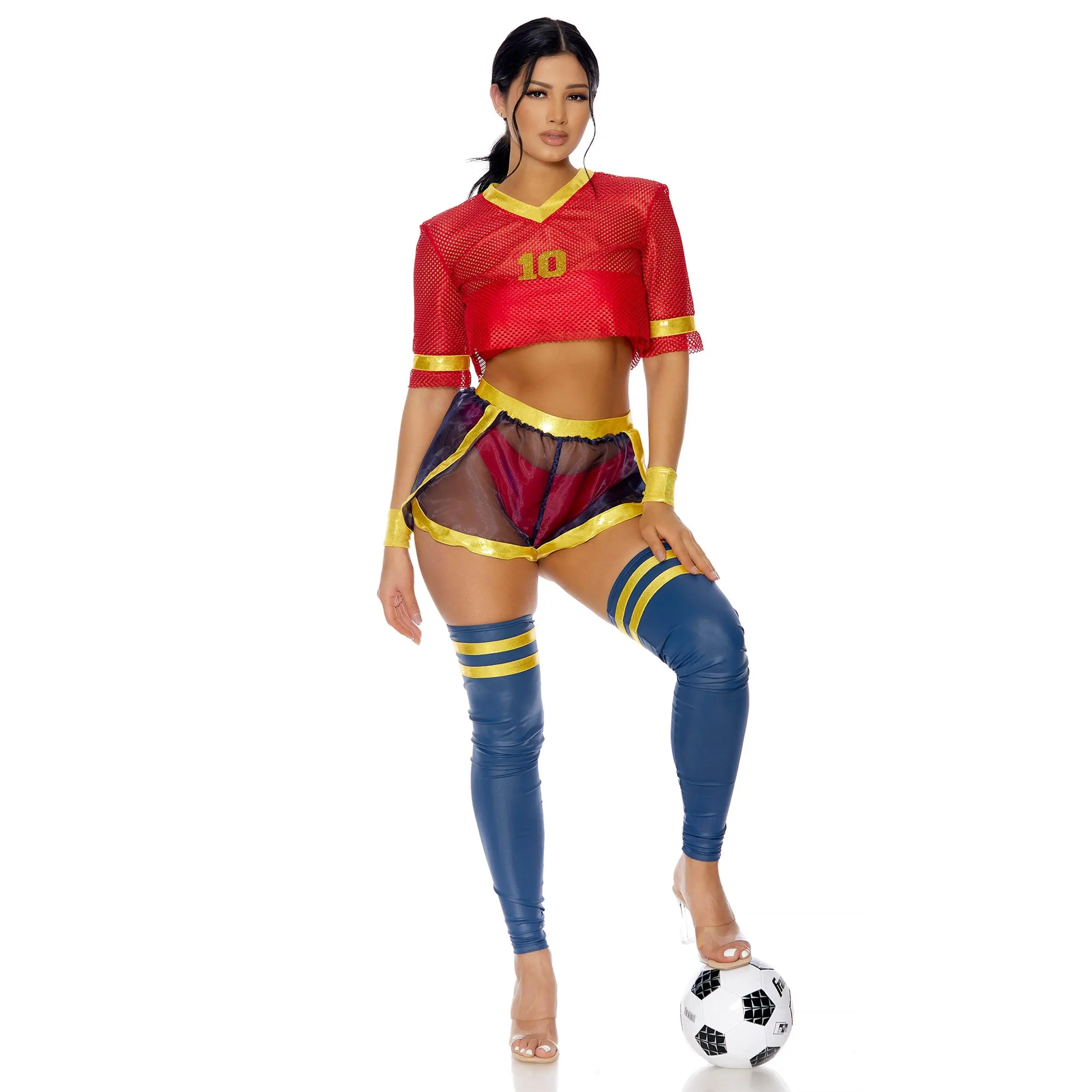 Goals Sexy Soccer Player Costume