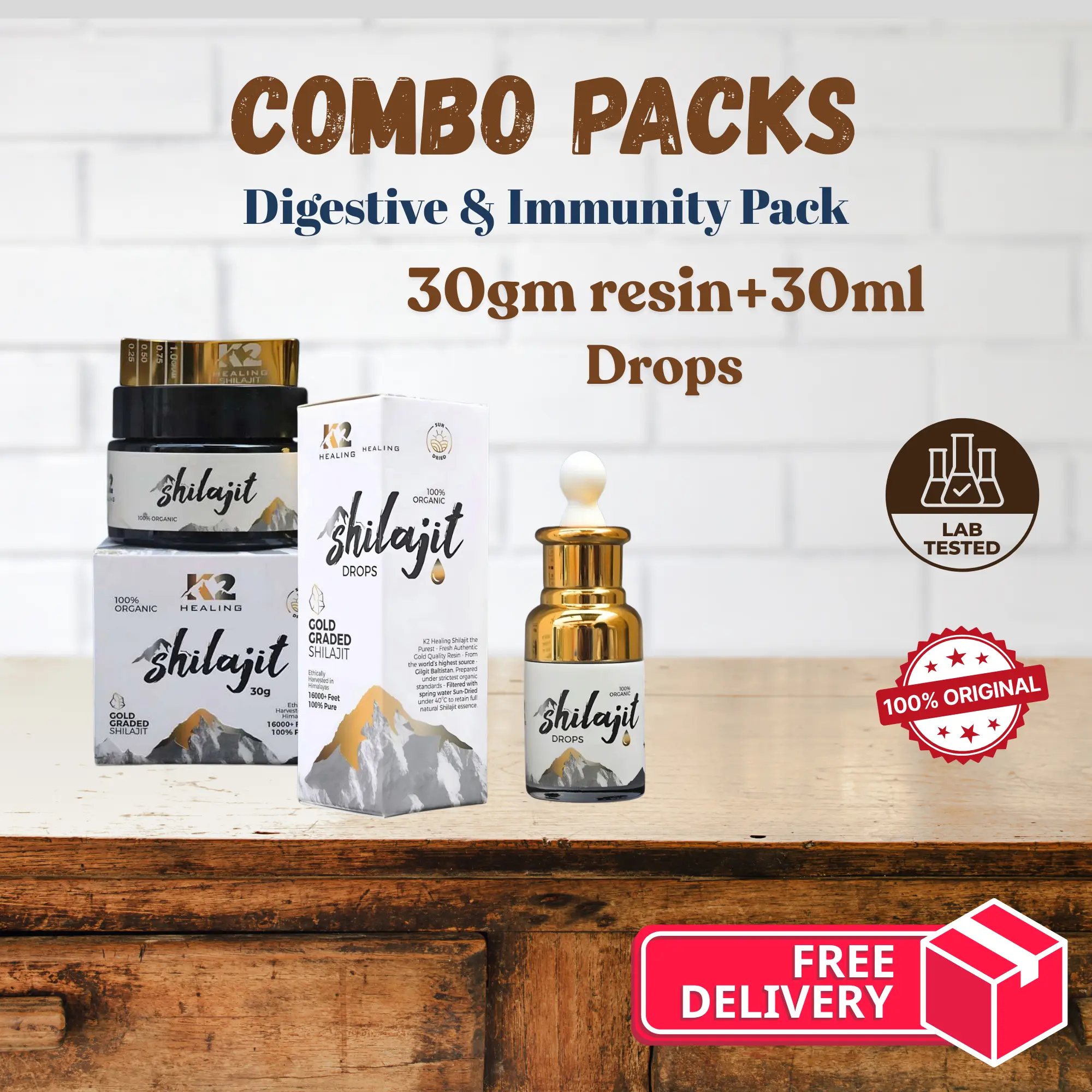 Himalayan Pure Organic Healing Shilajit Resin  – Pure Himalayan Energy, Stamina & Vitality Boost Natural Resin Supplement for Men & Women High Potency Shilajit Workout Energy and Recovery boosts, Natural performance and Testosterone SupportSupport