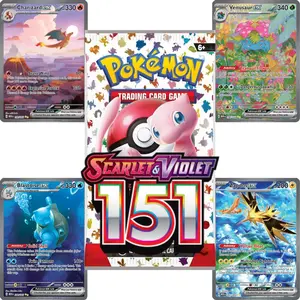 Pokemon Scarlet & Violet 151 Booster Pack TCG Card (English)