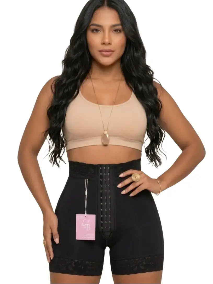 Short faja Angie Cola Invisible Alta Compresion, ajustable, silicon antideslizante