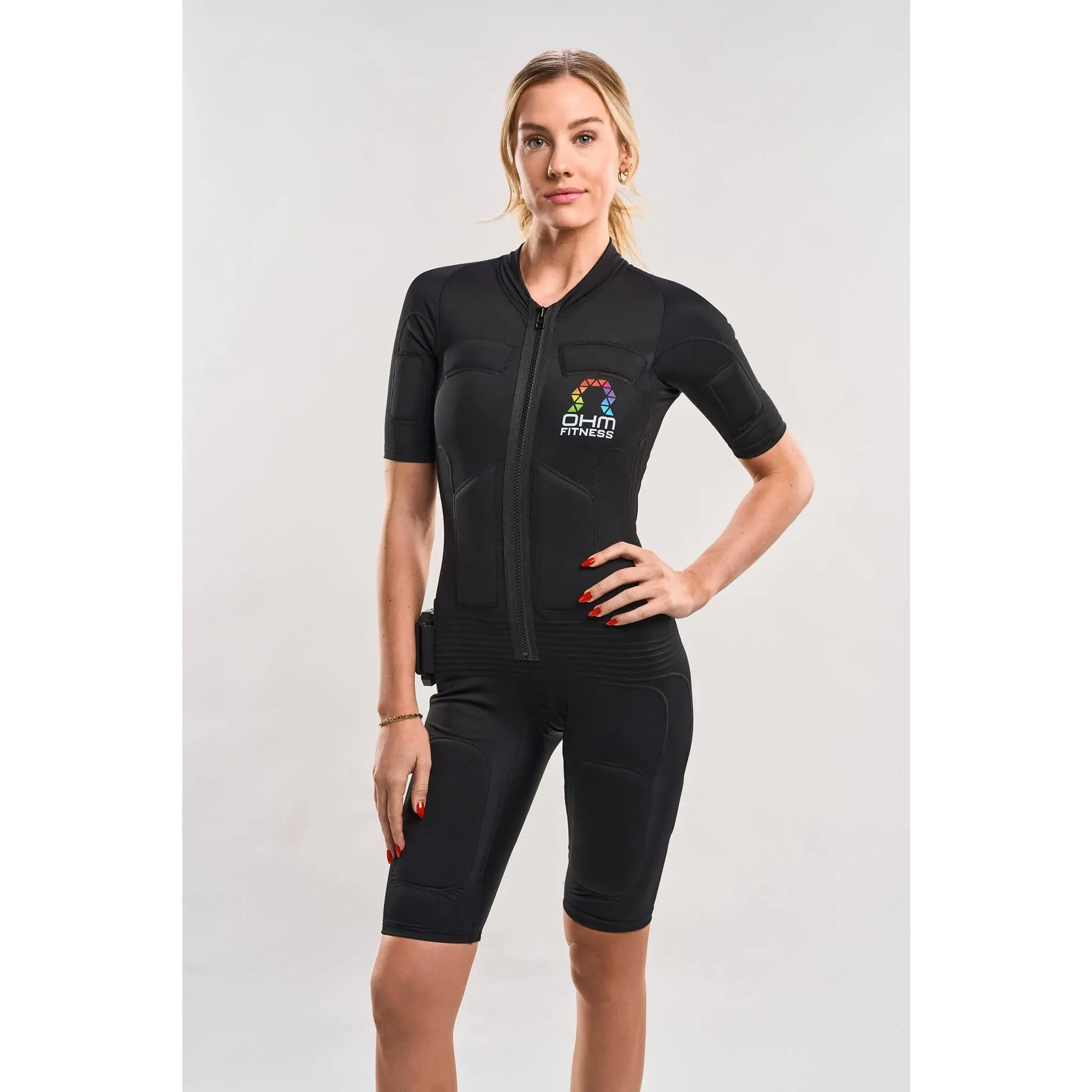 OHM At Home EMS Battery Pack  Fitness Suit for Women Wireless Muscle Training