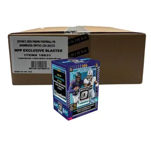 SEALED CASE of 2025 Panini Optic Football Blaster ( Exclusive Purple Shock Parallel)