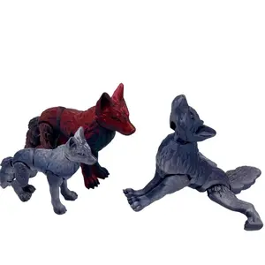 Wolf Figurine: Articulated Elegance for Home Decor Decoration Lover Room Ornaments Gifts