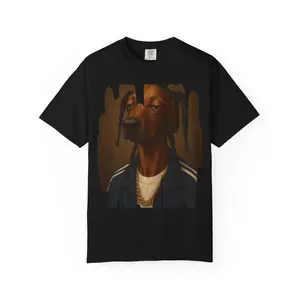 Snoop Dawg Tee | Vintage Washed Graphic Shirt | Hip-Hop Dog Art