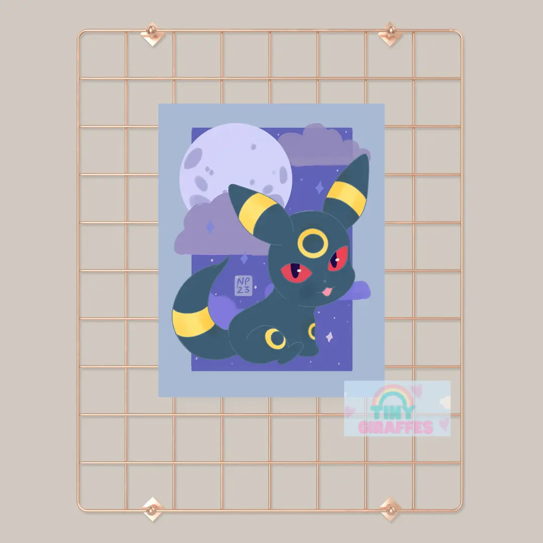 Umbreon Eevee  Prints