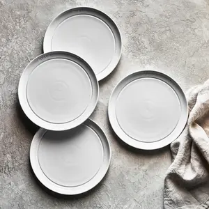 Staub Ceramic Dinnerware Salad Plate, Set of 4