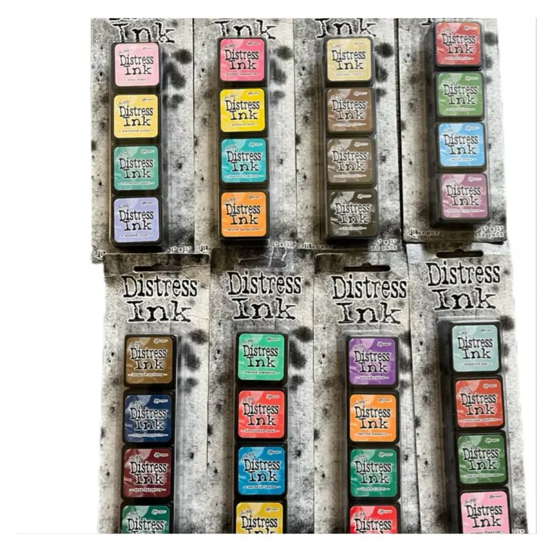  Tim Holtz distress ink 1”x1” mini ink pads set of 4. Ranger brand ink. YOU CHOOSE