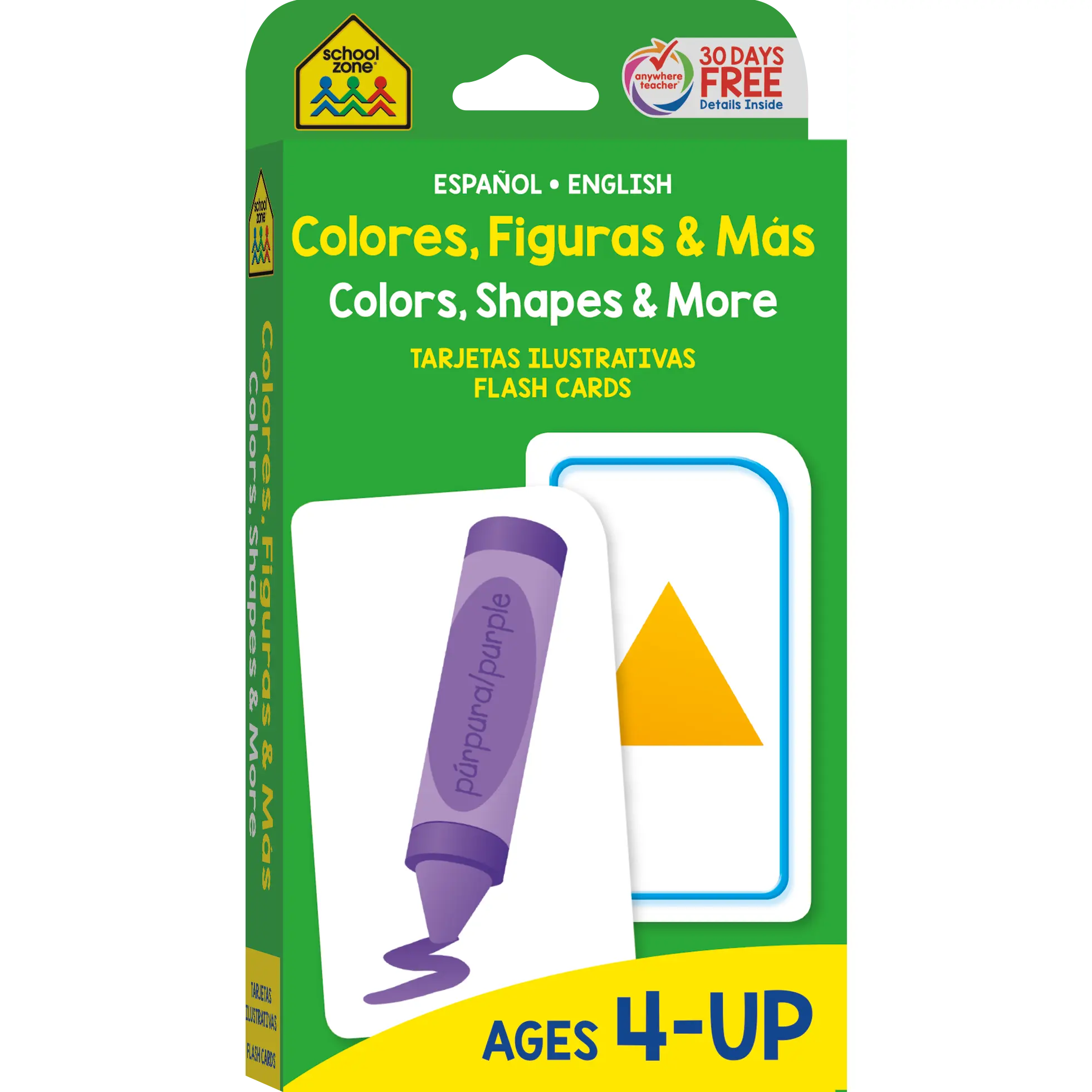 Bilingual Colors, Shapes & More Flash Cards (Colores, Figuras & Mas Tarjetas Ilustrativas)