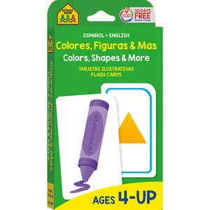 Bilingual Colors, Shapes & More Flash Cards (Colores, Figuras & Mas Tarjetas Ilustrativas)