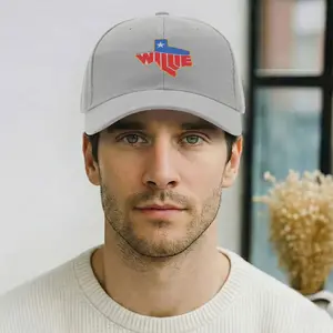 Fashionable Baseball Cap Willie Nelson Texas Logo Running style Perfect for outdoor sports skateboarding and casual hiking