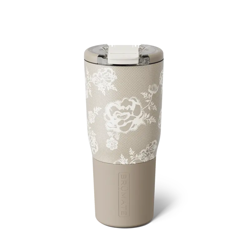 BrüMate Nav 100% Leakproof Insulated Travel Tumbler | 25oz & 35oz Sizes | Cup-Holder Friendly Insulated Coffee & Travel Mug | Built-in Silicone Sleeve and MagFlip Lid