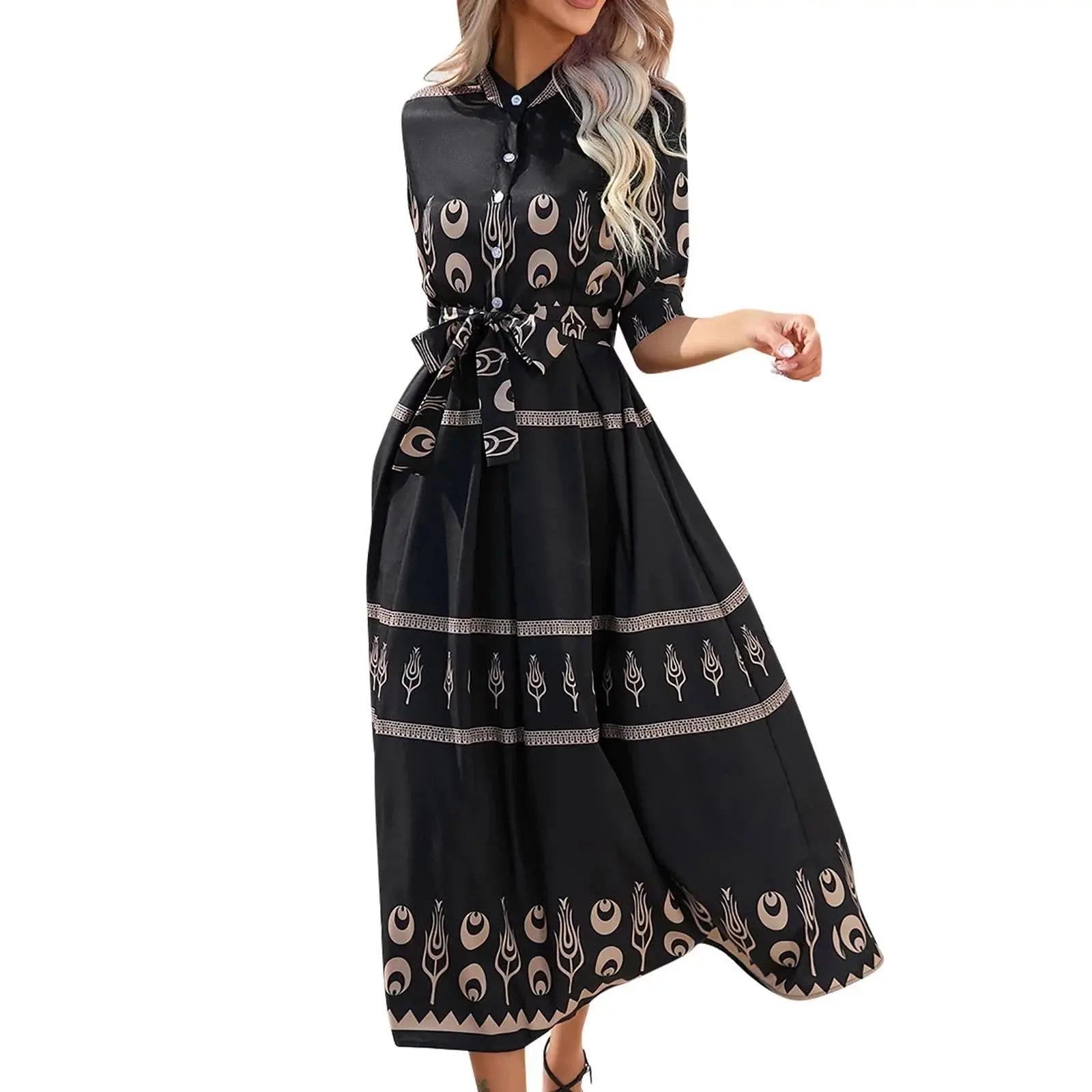 baby doll dress maxi Finally Fall Baby Doll Maxi dress Cocoa / Medium