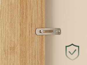 Sikaic Small Vanity Desk with Mirror and Lights, Sound Sync LED Lights, Fluted Wood Compact Makeup Vanity Table Set with Teddy Fleece Chair, Storage Drawer, Shelves, Bedroom