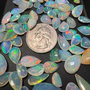 10 Carats Top Quality Ethiopian Opal Pear Cut
