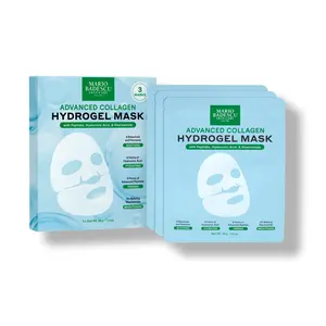 Advanced Collagen Hydrogel Mask with Peptides, Hyaluronic Acid & Niacinamide - 3 Pack Advanced Collagen Hydrogel Mask with Peptides, Hyaluronic Acid & Niacinamide - 3 Pack
