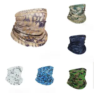 Ice Silk Cool Neck Gaiter Headwear - Breathable, Cooling, UV-Protective, Sweat-Absorbing Multi-Use Scarf Cycling Bandana, Windproof Outdoor Sports Mask for Fishing, Camping