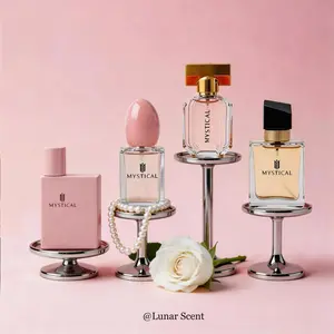 Blush Pink - Women's 4-Piece Eau de Parfum Gift Set (30ML x 4) - Floral Fruity Fragrance - Peach Cocoa, Neroli Bloom, Berry Sandalwood, Rose Amber-Long Lasting Perfume-Perfume For Women-Sampler for Daily Wear & Gifting