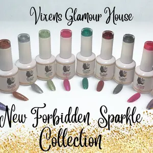 Vixens Mermaid Collection Nail Art Glitter