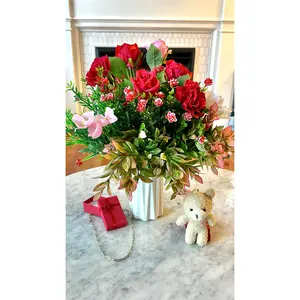 Love Gift Set girlfriend Marriage proposal gift, forever flowers