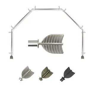 Quill 13/16" 5-Sided Bay Curtain Rod