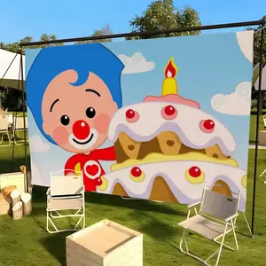 Plim P-Plim Anime Flag Living Room University Bedroom Family Dorm Decoration Funny Tapestries Garage Bar Walls Club Banner