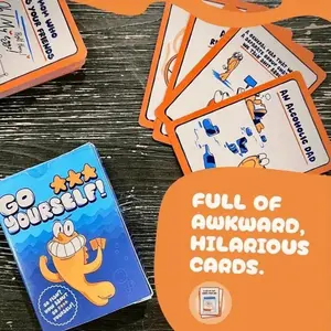 Adult Card Game for 3-10 Players, Hilarious Party Game, Party Game Cards, Quick Easy Setup, Perfect New Year Gift, Ideal Party Present