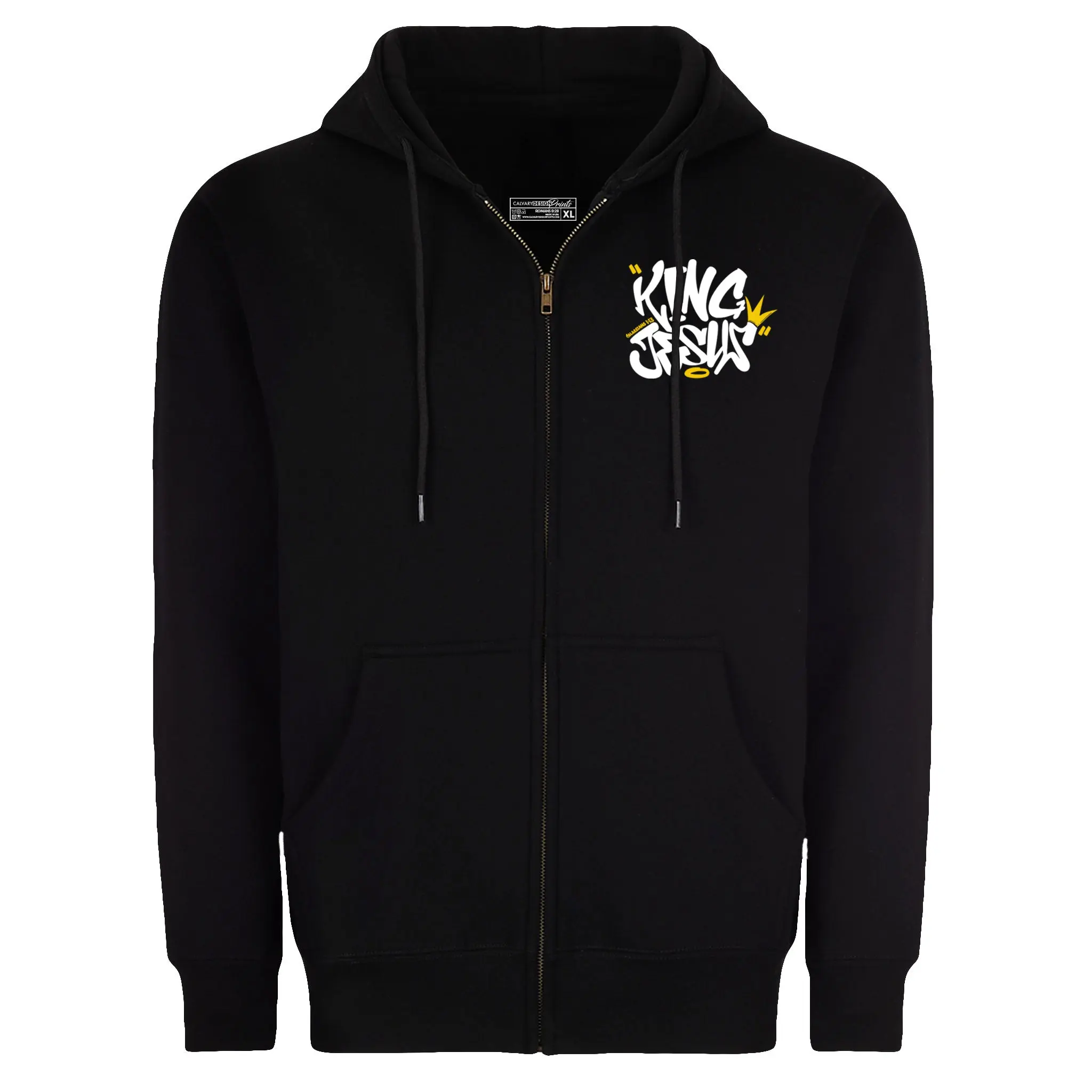 King Jesus Zip-Up Hoodie