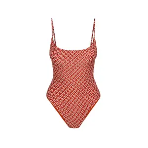 Bahamas One Piece - Lattice Geo